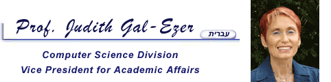 Prof. Judith Gal-Ezer