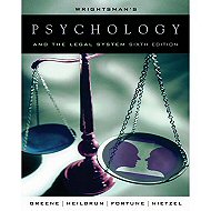 Wrightsman's Psychology and the Legal System <br>Sixth Edition