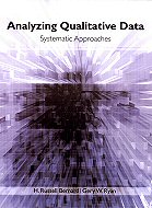 Analyzing Qualitative Data: Systematic Approaches