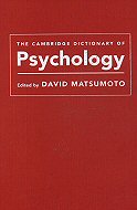 The Cambridge Dictionary of Psychology