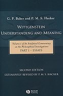 Wittgenstein Understanding and Meaning (second Edition)