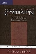 Introduction to the Theory of Computation (second edition).