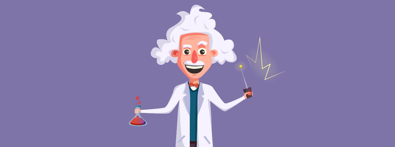 מדען מבוגר: השיער הלבן לגיטימי