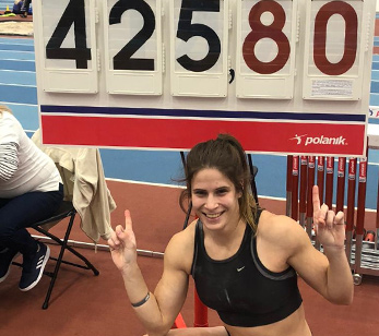 הסטודנטית נעמה ברנשטיין קבעה שיא ישראלי